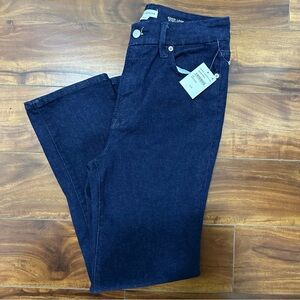 Good American Good Legs Straight Mid Risw Jeans NWT 6-12